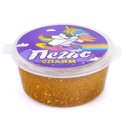 Слайм Пегас, 50 гр. голография золото