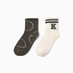 Носки женские KAFTAN Freedom, набор 2 пары, размер 36-40 (23-25 см)