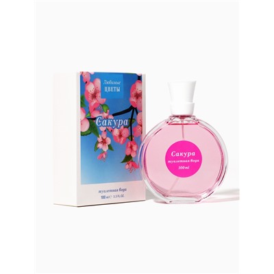 Туалетная вода женская «Любимые цветы» сакура, 100 мл (по мотивам Moon Sparkle (Escada)