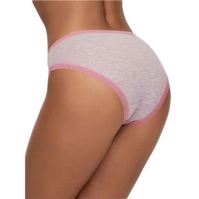 Трусы Слипы WPk/12 (Серый меланж/розовый)