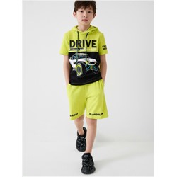 Комплект трикотажный для мальчиков: джемпер (футболка), шорты