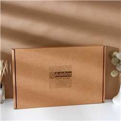 Блюдо деревянное для подачи «XL», в подарочной коробке, береза, 32.5×20×1.7 см