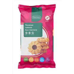 Печенье сдобное чайное "Диетика" 200г ЭКОПРОДУКТЫ, 1136949