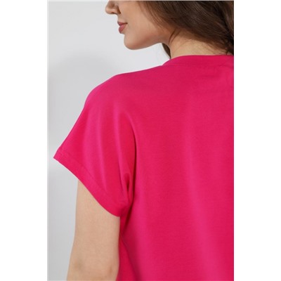 Футболка Базис-6 (Малиновый)