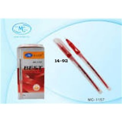 Ручка шариковая: на масляной основе, "Piano BEST  красная