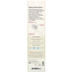 RADIUS, Brush Head Replacement, Medium, 2 Pack