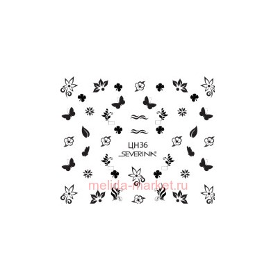Severina Наклейки "Фэнтази Арт" водные № 36