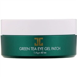 Jayjun Cosmetic, Гелевый патч для глаз с зеленым чаем, 60 патчей, 1,4 г каждый
