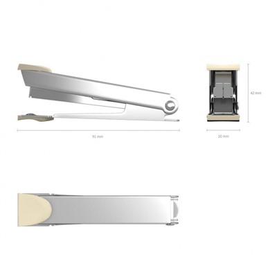 Степлер 10 на 15 листов металлический 4555 ErichKrause