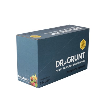 Удобрение минеральное универсальное, Dr.Grunt, шоу-бокс, 15 саше