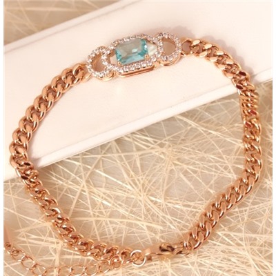 Браслет позолота Н01-14854 длина 17-20 см.