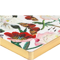 Ежедневник недатированный А5 256 стр. FLEX "Пионы" 3-743/16 Bruno Visconti