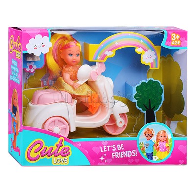 Кукла "Lets be friends!" с аксессуарами, в коробке