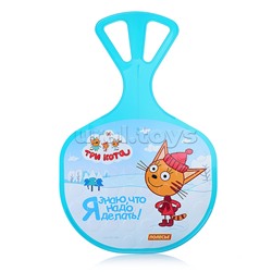 Санки "Ледянка" №3 "Три кота"