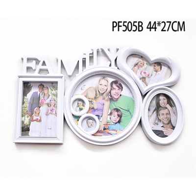 Фоторамка коллаж Семья 44х27 см / PF505B /уп 24/4 фото