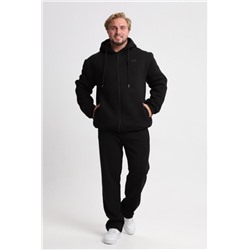 20 Толстовка мужская с молнией (Черный)