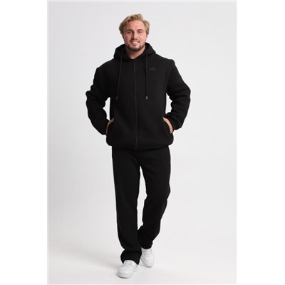 20 Толстовка мужская с молнией (Черный)