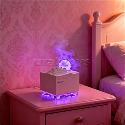 Светильник-увлажнитель "Луна" цвет розовый, в коробке