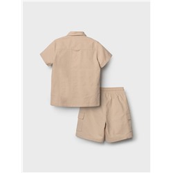 Комплект текстильный для мальчиков: рубашка, шорты