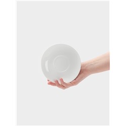 Блюдце Hanna Knövell, d=14.3 см, к чашке 200 мл, фарфор, белое