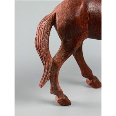 УЦЕНКА Сувенир "Конь" дерево 20х5х15 см