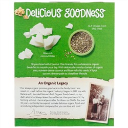 Nature's Path, Органическая гранола с кокосом и чиа, 350 г (12.34 oz)
