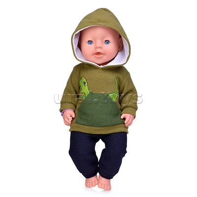 Пупс "Максимка" (пьет, писает, слезы) с аксессуарами, в коробке