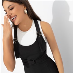 Сарафан с регулируемыми лямками, Смелее, чем вчера (с поясом)