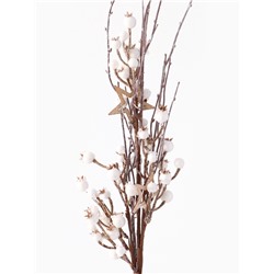 Еловая ветка декоративная «Зимнее волшебство. Магия», 63 см