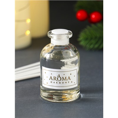 Новогодний набор ароматический: свеча, диффузор и палочки «Прикосновение зимы»