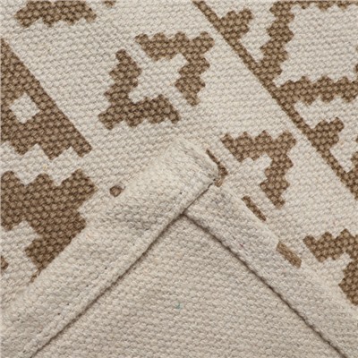 Ковер «Этель» Beige, 60×90±3 см, 1050 г/м², хлопок 70%