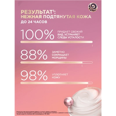 Крем-маска для лица и шеи «Черный жемчуг», ночная, в период менопаузы, 48 мл