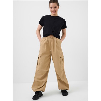 Брюки текстильные для девочек