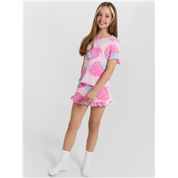 КОМПЛЕКТ ДЛЯ ДЕВОЧЕК (ФУТБОЛКА, ШОРТЫ) 567751