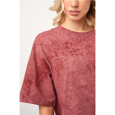 Женское платье-футболка оверсайз Happyfox