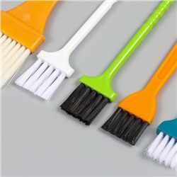 Набор кистей пластик набор 5 шт., 16×3 см, 13×2.5 см, 11.5×2 см