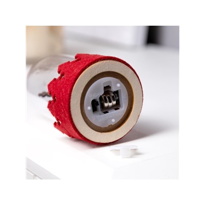 Светодиодная фигура под куполом «Оленёнок» 6×9.5×6 см, дерево, батарейки LR1130×3 (в комплекте), свечение тёплое белое