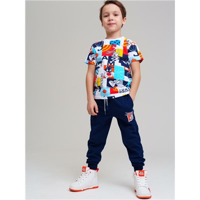 Комплект трикотажный для мальчиков: фуфайка (футболка), брюки