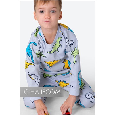 Пижама из футера с начесом для мальчика Happyfox