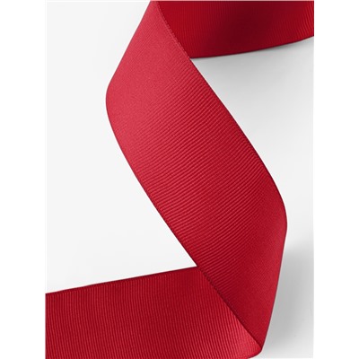 Лента репсовая, 40 мм, 23±1 м, тёмно-красная №33