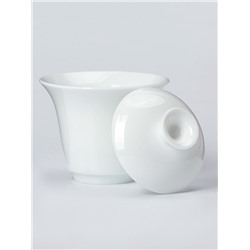 Набор для чайной церемонии ДЖЕКИЧАЙ «Мисава», 4 предмета, на 2 персоны, чашка 40 мл, чайник 150 мл, керамика, белый