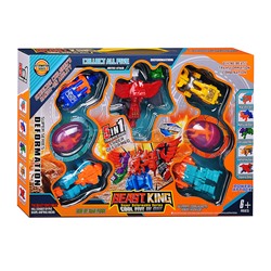 Робот трансформирующийся в динозавра, в коробке