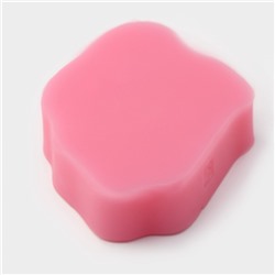 Молд для заливки Доляна «Ангел с гармошкой», силикон, 9×7.4×2 см, розовый