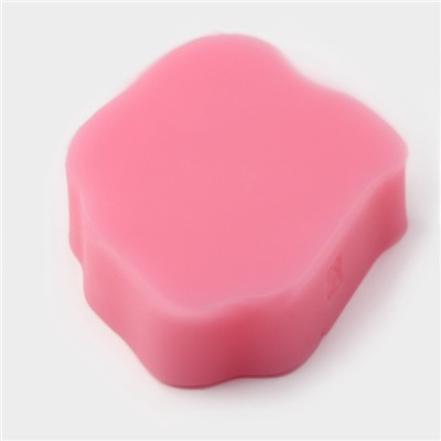 Молд для заливки Доляна «Ангел с гармошкой», силикон, 9×7.4×2 см, розовый