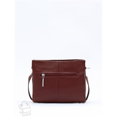 Сумка женская кожаная 2352Y wine red Polina&Eiterou