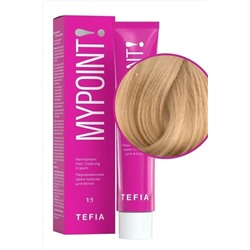 TEFIA Mypoint 10.00 Перманентная крем-краска для волос / Экстра светлый блондин натуральный, 60 мл KRISTALLER, 1112356