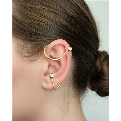 Серьги - кафф