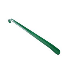 Ложка для обуви 55см,метал. цветная с крючком, ФУКС