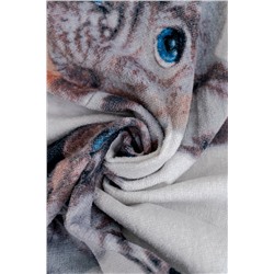 Полотенце пляжное  махровое 70*140, 100 % хлопок Песики