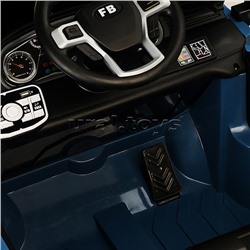 Электромобиль детский "Крутой внедорожник" (цвет синий)